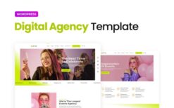 Emoji – Event Agency Elementor Template Kit
