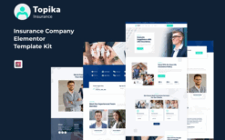 Topika – Insurance Agency Elementor Template Kit