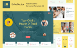 Baby – Doctor Pediatric Clinic Elementor Template Kit