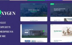 Qxygen (v1.0.10) Single Property WordPress Theme