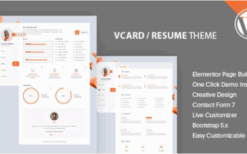 Kijat v1.1 CV & Resume WordPress Theme