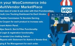 Mercado Pro (v1.6.0) Turn your WooCommerce into Multi Vendor Marketplace