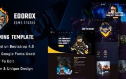 Eoorox v1.0.2 Gaming and eSports HTML5 Template ##