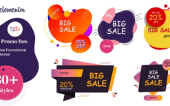 BWD promo box elementor addons v1.1