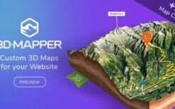 3D Map WordPress Plugin (v1.0) 3D-Mapper