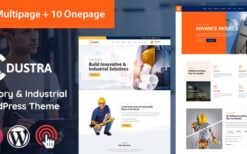 Dustra (v1.5.7) Factory Industrial & Construction WordPress Theme