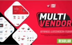 Multi-Vendor (v1.9.5) AmazCart Laravel Ecommerce System CMS