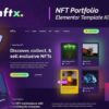 NFTx – NFT Portfolio Elementor Template Kit