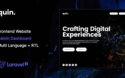 Quin (v1.1) Multipurpose Website CMS & Creative Agency Management System