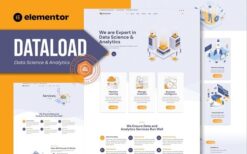 Dataload – Data Science & Analytics Elementor Template Kit
