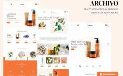Archivo – Beauty Cosmetics & Skincare Elementor Template Kit