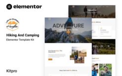 Hayka – Hiking & Camping Elementor Template Kit