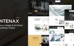 Intenax (v1.7) Architecture WordPress Theme