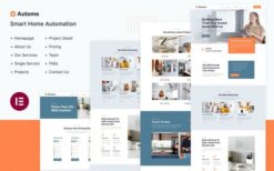 Autome – Smart Home Automation Elementor Template Kit
