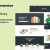 Delivey – Delivery & Courier Service Elementor Template Kit