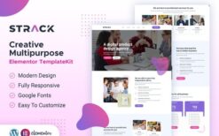 STRACK – Multipurpose Business – Elementor Template Kit