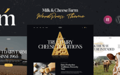 Milatte (v1.0.1) Milk & Dairy Farm WordPress Theme