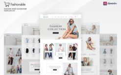 Fashionable – Fashion Shop Elementor Template Kit
