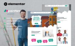 Paintters – Painting Service Elementor Template Kit