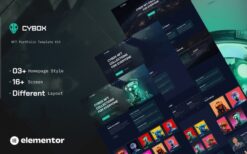 Cybox – NFT Collections Elementor Template Kit