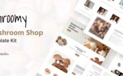 Shroomy – Mushroom Shop Elementor Template Kit