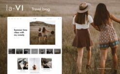 laVi – Travel Blog Elementor Template Kit