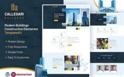Callegari Builders – Elementor Template Kit