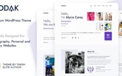 Modak (v1.0.6) One Page WordPress Theme