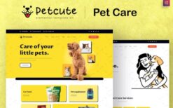 Pet Cute – Pet Care & Veterinary Elementor Template Kit