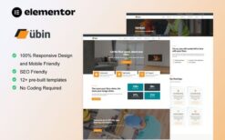 Ubin – Flooring Service Elementor Template Kit