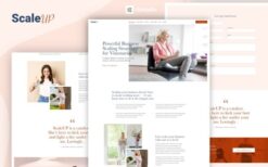 ScaleUP – Business Coaching Elementor Template Kit
