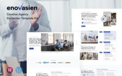 Enofasien – Creative Agency Elementor Template Kit