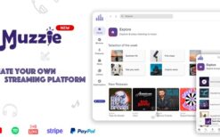 Muzzie v4.6 – Music, Podcast & Live Streaming Platform