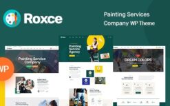 Roxce (v2.0.1) Painting Services WordPress Theme + RTL
