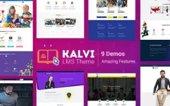 Kalvi (v4.6) LMS Education WordPress Theme