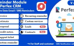 Reminder module for Perfex CRM v1.0.5