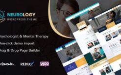 Neurology (v1.3.5) Psychology & Counseling WordPress Theme