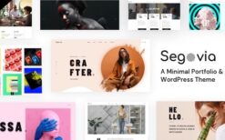 Segovia v1.6.0 A Minimal Portfolio And Blog Theme