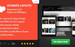 Ultimate Layouts (v3.0.8) Responsive Grid & Youtube Video Gallery – Addon For WPBakery Page Builder
