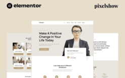 Psycoach – Life Coach & Psychologist Elementor Pro Full Site Kit