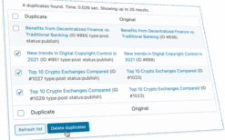 Delete Duplicate Posts Pro v5.0.1
