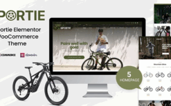 Sportie v1.0.5 Elementor WooCommerce Theme #