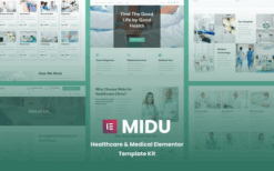 Midu – Healthcare & Medical Elementor Template Kit
