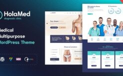 HolaMed (v1.8.2) Medical Diagnostic & Plastic Surgery Clinic WordPress Theme