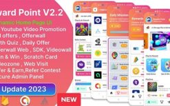 * Reward Point (v2.3) CPI Offer + Offerwall + Game + Spin