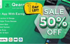 * Qearner v2.0.5 Quiz App | Android Quiz game with Earning System + Admin panel