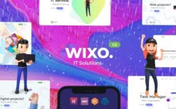 Wixo v1.0.0 Technology & IT Solutions WordPress Theme