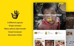 CharityHeart (v1.11) Charity Responsive WordPress Theme