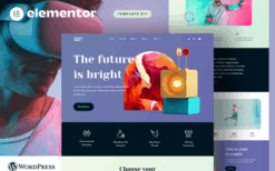 Aney – Vibrant Elementor Template Kit