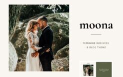 Moona v3.2.5 Feminine Business & Blog Theme